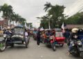 Ekspedisi Toba- HPN 2023: Asyiknya Jalan-Jalan Sore dengan Becak Motor Siantar