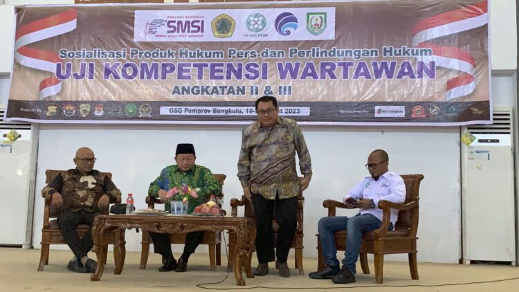 Ketua Umum SMSI Firdaus: Saatnya Kode Etik Jurnalistik Diperkenalkan pada Masyarakat