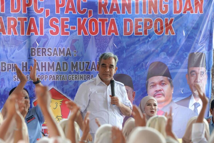 Muzani Targetkan Prabowo dan Gerindra Menang Besar di Depok, Kalahkan PKS