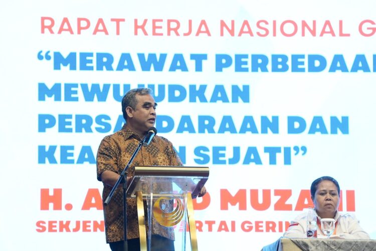 Sekjen Gerindra: Kita Harus Jaga Pak Prabowo, Jauhi Sikap Pragmatisme dan Hedonisme